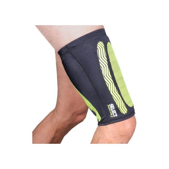 Бандаж стегна SELECT 6350 Compression thigh (010) чорний, Розмір виробника: М