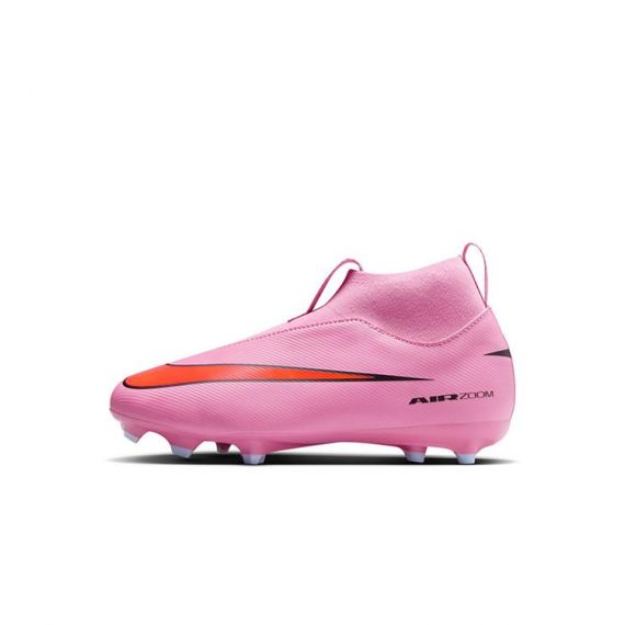 Бутси дитячі Nike JR ZOOM SUPERFLY 10 ACAD FGMG FQ8304-600, Колір: рожевий, Розмір виробника: 33, зображення 4