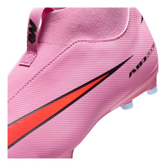 Бутси дитячі Nike JR ZOOM SUPERFLY 10 ACAD FGMG FQ8304-600, Колір: рожевий, Розмір виробника: 33, зображення 11