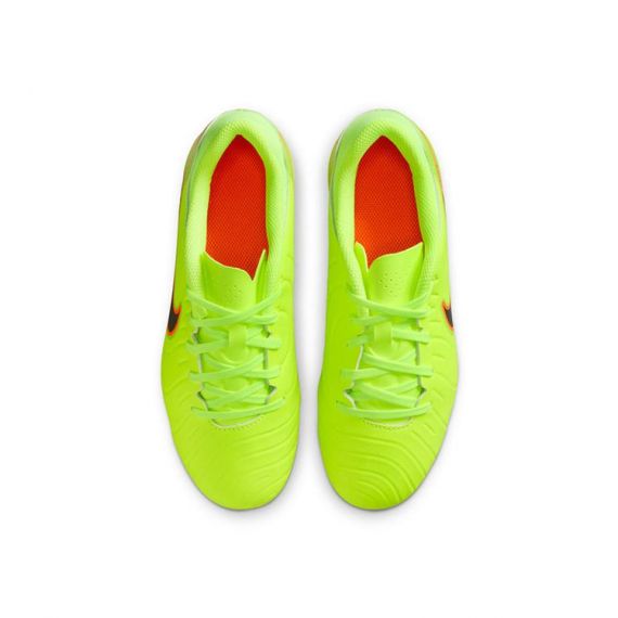 Бутси дитячі Nike JR LEGEND 10 ACADEMY FG/MG DV4348-701, Колір: салатовий, Розмір виробника: 32, зображення 6