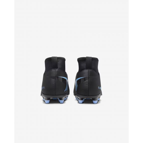 Бутси дитячі Nike JR SUPERFLY 10 CLUB FG/MG FQ8318-001, Колір: чорний, Розмір виробника: 32, зображення 6