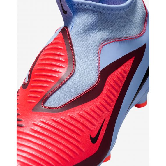 Бутси дитячі Nike JR PHANTOM 6 HIGH ACAD FG/MG HQ2042-400, Колір: блакитний, Розмір виробника: 35.5, зображення 8