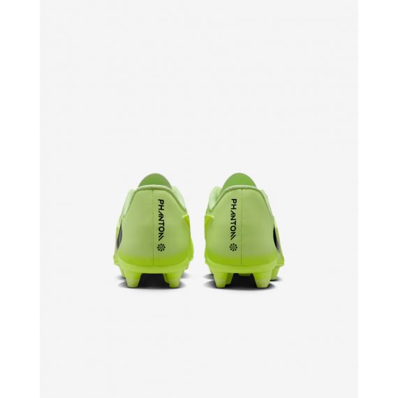 Бутси дитячі Nike JR PHANTOM 6 LOW CLUB FG/MG HM9202-800, Колір: салатовий, Розмір виробника: 33, зображення 6