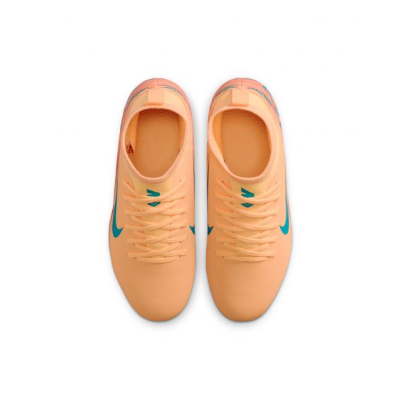 Бутси дитячі Nike JR SUPERFLY 10 CLUB KM FG/MG HF6283-801, Колір: помаранчевий, Розмір виробника: 35, зображення 4