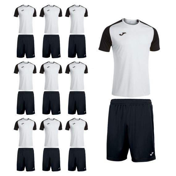 Комплект футбольної форми на команду Joma ACADEMY IV (101968.201/100053.100), Колір: білий