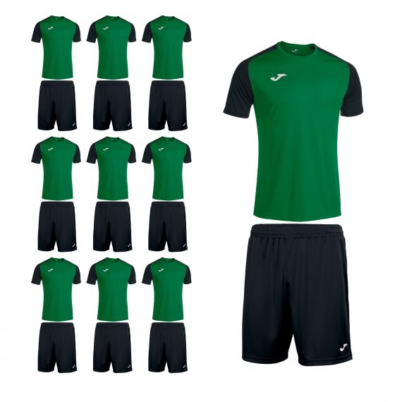 Комплект футбольної форми на команду Joma ACADEMY IV (101968.451/100053.100), Колір: зелений