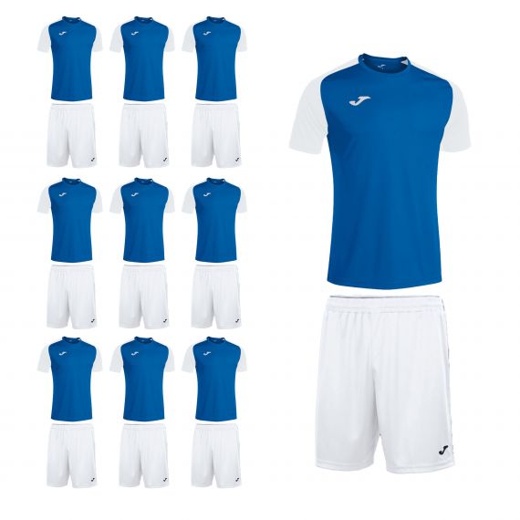 Комплект футбольної форми на команду Joma ACADEMY IV (101968.702/100053.200), Колір: синій