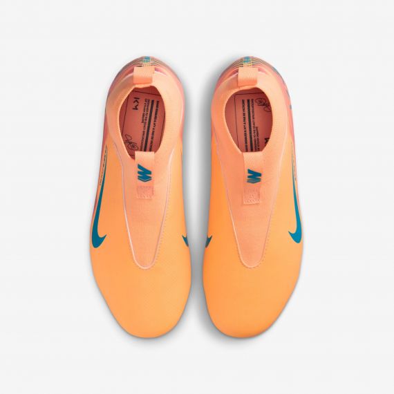 Бутси дитячі Nike JR ZM SUPERFLY 10 ACAD KM FGMG HF3417-801, Колір: помаранчевий, Розмір виробника: 38, зображення 4