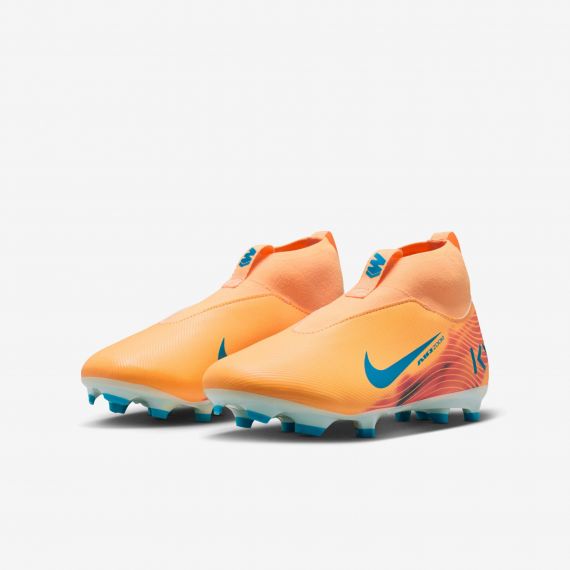 Бутси дитячі Nike JR ZM SUPERFLY 10 ACAD KM FGMG HF3417-801, Колір: помаранчевий, Розмір виробника: 38, зображення 5