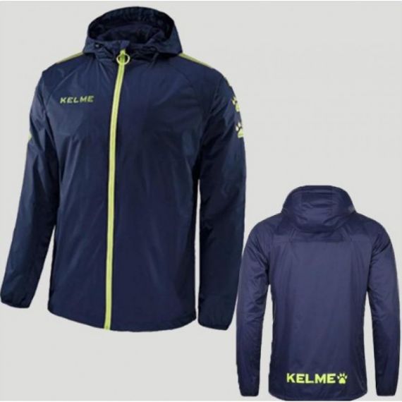 Вітровка KELME т.синьо-жовта Windproof 3881211.4000, Колір: темно-синій, Розмір виробника: 2XL, зображення 2