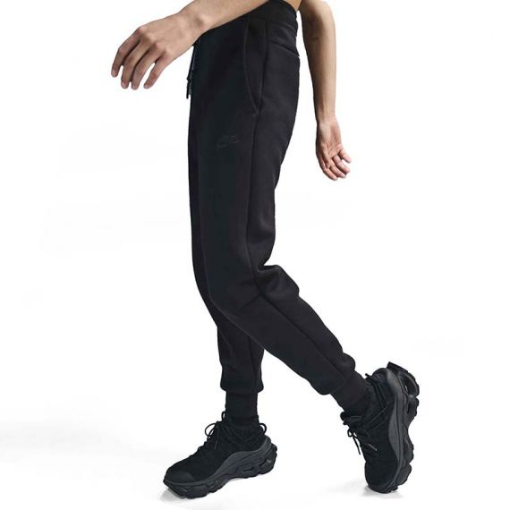 Штани Nike W NSW TCH FLC MR JGGER 2 HV6779-010, Колір: чорний, Розмір виробника: М, зображення 4
