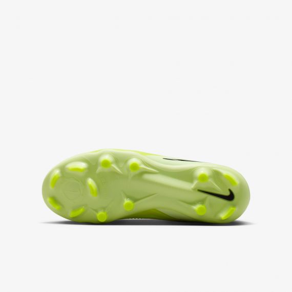 Бутси дитячі Nike JR PHANTOM 6 LOW PRO FG/MG HM9204-800, Колір: салатовий, Розмір виробника: 38.5, зображення 3