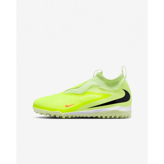 Сороконіжки дитячі Nike JR PHANTOM 6 HIGH CLUB TF HQ2049-800, Колір: салатовий, Розмір виробника: 33, зображення 2