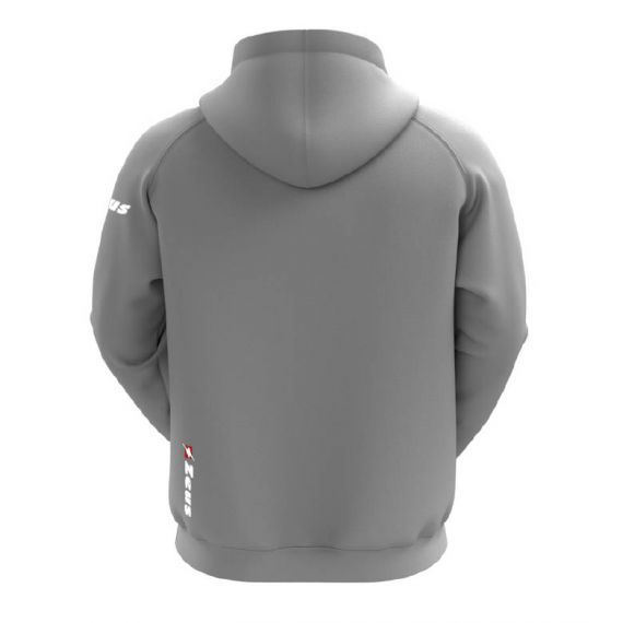 Худі Zeus FELPA ULTRA C/ZIP GRIG Z01629, Колір: сірий, Розмір виробника: L, зображення 2