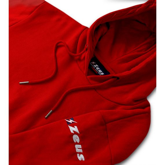 Худі Zeus FELPA ULTRA NEW ROSSO Z01636, Колір: червоний, Розмір виробника: S, зображення 3