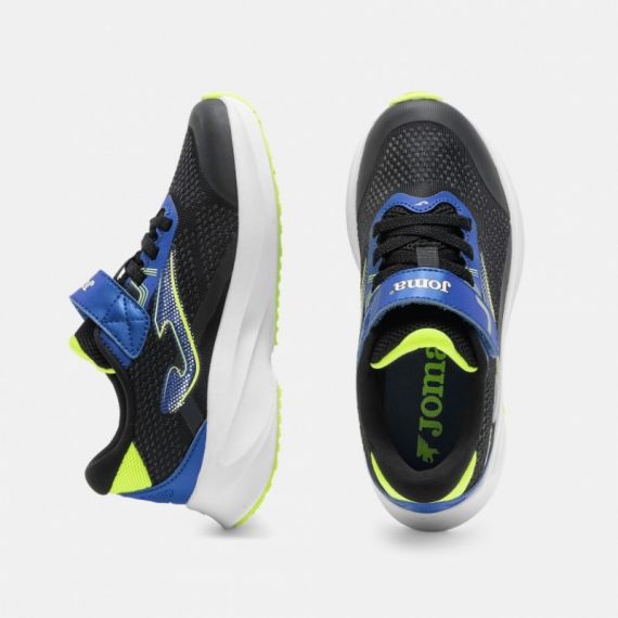 Кросівки дитячі чорні Joma HISPALIS JHISPS2601V, Колір: чорний, Розмір виробника: 34, зображення 4