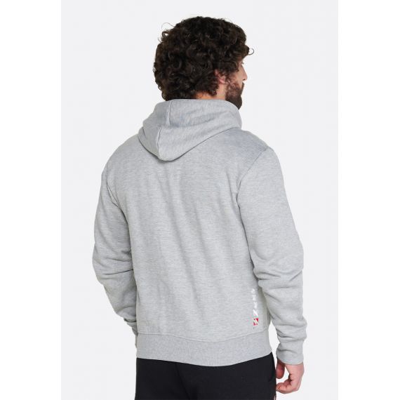 Худі Zeus FELPA ULTRA C/ZIP GRIG Z01629, Колір: сірий, Розмір виробника: L, зображення 5