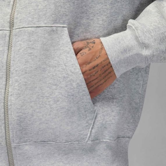 Толстовка Jordan M BRK OVS FZ HD IB7231-050, Колір: сірий, Розмір виробника: S, зображення 5