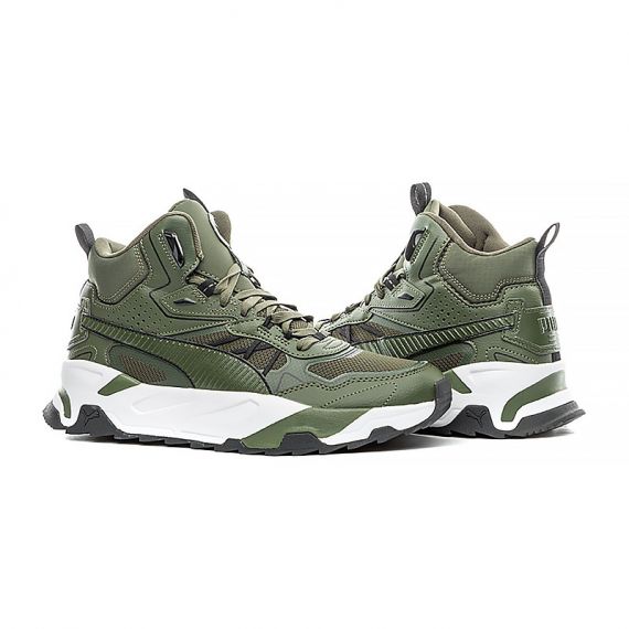 Черевики Puma Trinity Mid Hybrid 39232702, Колір: темно-зелений, Розмір виробника: 44, зображення 2