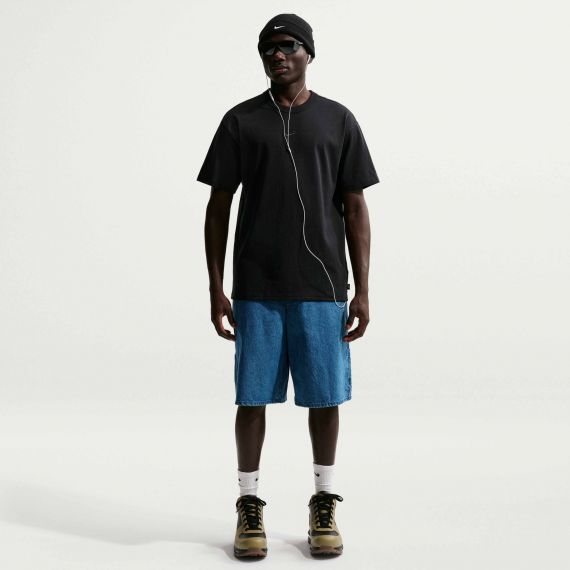 Футболка Nike M NSW TEE LSE PREM ESS SUST IH1121-010, Колір: чорний, Розмір виробника: L, зображення 4