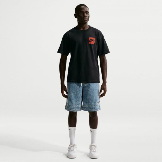 Футболка Nike M TEE LSE ASBURY HC IM6114-010, Колір: чорний, Розмір виробника: М, зображення 3