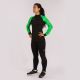 Реглан для бігу жіночий Joma ELITE IX чорно-салатовий 901649.117, Колір: салатовий, Розмір виробника: М, зображення 4