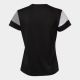 Футболка жіноча Joma CREW V чорно-сіро-біла 901856.111, Колір: чорний, Розмір виробника: S, зображення 2