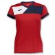 Футболка червоно-темно-синя жіноча Joma CREW II 900385.603, Колір: червоний, Розмір виробника: S Футболка червоно-темно-синя жіноча Joma CREW II 900385.603, Колір: червоний, Розмір виробника: S