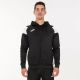 Олімпійка з капюшоном Joma CREW III 101271.102 чорно-біла, Колір: чорний, Розмір виробника: S, зображення 3 Олімпійка з капюшоном Joma CREW III 101271.102 чорно-біла, Колір: чорний, Розмір виробника: S, зображення 3