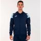 Олимпийка с капюшоном Joma CREW III 101271.342 темно-сине-голубая, Цвет: голубой, Размер производителя: S, изображение 2 Олимпийка с капюшоном Joma CREW III 101271.342 темно-сине-голубая, Цвет: голубой, Размер производителя: S, изображение 2