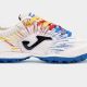 Сороконожки (шиповки) Joma TOP FLEX бело-сине-оранжевые TOPW2476TF, Цвет: белый, Размер производителя: 44, изображение 2 Сороконожки (шиповки) Joma TOP FLEX бело-сине-оранжевые TOPW2476TF, Цвет: белый, Размер производителя: 44, изображение 2