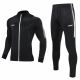 Спортивний костюм Europaw Limber Up 2101 Long zipper чорно-білий, Колір: чорний, Розмір виробника: М, зображення 2 Спортивний костюм Europaw Limber Up 2101 Long zipper чорно-білий, Колір: чорний, Розмір виробника: М, зображення 2