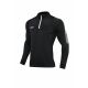 Спортивний костюм Europaw Limber Up 2101 Short zipper чорно-білий, Колір: чорний, Розмір виробника: М, зображення 4 Спортивний костюм Europaw Limber Up 2101 Short zipper чорно-білий, Колір: чорний, Розмір виробника: М, зображення 4