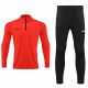 Спортивный костюм Europaw Limber Up 2101 Short zipper чёрно-красный, Цвет: красный, Размер производителя: L Спортивный костюм Europaw Limber Up 2101 Short zipper чёрно-красный, Цвет: красный, Размер производителя: L