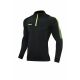Спортивний костюм Europaw Limber Up 2101 Short zipper чорно-салатовий, Колір: чорний, Розмір виробника: L, зображення 3 Спортивний костюм Europaw Limber Up 2101 Short zipper чорно-салатовий, Колір: чорний, Розмір виробника: L, зображення 3