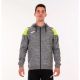 Олімпійка Joma CREW III сіро-жовта 101271.159, Колір: сірий, Розмір виробника: 2XL, зображення 2 Олімпійка Joma CREW III сіро-жовта 101271.159, Колір: сірий, Розмір виробника: 2XL, зображення 2