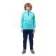 Спортивный костюм для детей Europaw Limber Up Kid 2101 Short zipper бирюзово-темно-синий, Цвет: бирюзовый, Размер производителя: 3XS Спортивный костюм для детей Europaw Limber Up Kid 2101 Short zipper бирюзово-темно-синий, Цвет: бирюзовый, Размер производителя: 3XS