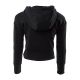 Кофта Nike G NSW CLUB FT CROP HOODIE HBR DC7210-010, Цвет: черный, Размер производителя: 122-128, изображение 2 Кофта Nike G NSW CLUB FT CROP HOODIE HBR DC7210-010, Цвет: черный, Размер производителя: 122-128, изображение 2