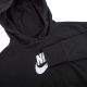 Кофта Nike G NSW CLUB FT CROP HOODIE HBR DC7210-010, Цвет: черный, Размер производителя: 122-128, изображение 3 Кофта Nike G NSW CLUB FT CROP HOODIE HBR DC7210-010, Цвет: черный, Размер производителя: 122-128, изображение 3