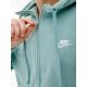 Кофта Nike CLUB HOODIE FZ BB BV2645-309, Колір: блакитний, Розмір виробника: L, зображення 3 Кофта Nike CLUB HOODIE FZ BB BV2645-309, Колір: блакитний, Розмір виробника: L, зображення 3