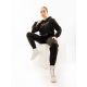 Кофта Nike NS PE CLB FLC SHINE OS PO FB8763-010, Колір: чорний, Розмір виробника: S, зображення 2 Кофта Nike NS PE CLB FLC SHINE OS PO FB8763-010, Колір: чорний, Розмір виробника: S, зображення 2
