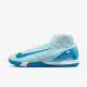 Футзалки Nike ZM SUPERFLY 10 ACADEMY IC FQ8332-400, Цвет: голубой, Размер производителя: 43, изображение 2 Футзалки Nike ZM SUPERFLY 10 ACADEMY IC FQ8332-400, Цвет: голубой, Размер производителя: 43, изображение 2