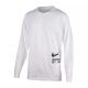 Кофта Nike TEE LS BIG SWOOSH FJ1119-100, Колір: білий, Розмір виробника: 2XL