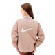 Куртка Nike W NSW VRSTY BMBR JKT DV7876-272, Колір: бежевий, Розмір виробника: XS, зображення 2 Куртка Nike W NSW VRSTY BMBR JKT DV7876-272, Колір: бежевий, Розмір виробника: XS, зображення 2