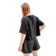Футболка Nike W NSW RIB JRSY SS TOP DV7870-010, Колір: чорний, Розмір виробника: М, зображення 2 Футболка Nike W NSW RIB JRSY SS TOP DV7870-010, Колір: чорний, Розмір виробника: М, зображення 2