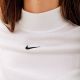 Футболка Nike W NSW ESSNTL RIB MOCK SS TOP DV7958-100, Колір: білий, Розмір виробника: L, зображення 3 Футболка Nike W NSW ESSNTL RIB MOCK SS TOP DV7958-100, Колір: білий, Розмір виробника: L, зображення 3