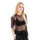 Футболка Nike W NSW AIR AOP MESH SS CROP TOP DV8245-010, Цвет: черный, Размер производителя: L Футболка Nike W NSW AIR AOP MESH SS CROP TOP DV8245-010, Цвет: черный, Размер производителя: L