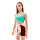 Топ Nike W NK DF INDY PLUNGE CUTOUT BRA DV9837-363, Колір: зелений, Розмір виробника: XS Топ Nike W NK DF INDY PLUNGE CUTOUT BRA DV9837-363, Колір: зелений, Розмір виробника: XS