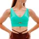 Топ Nike W NK DF INDY PLUNGE CUTOUT BRA DV9837-363, Колір: зелений, Розмір виробника: XS, зображення 2 Топ Nike W NK DF INDY PLUNGE CUTOUT BRA DV9837-363, Колір: зелений, Розмір виробника: XS, зображення 2