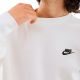 Світшот Nike M NSW CLUB CRW BB BV2662-100, Колір: білий, Розмір виробника: XL, зображення 3 Світшот Nike M NSW CLUB CRW BB BV2662-100, Колір: білий, Розмір виробника: XL, зображення 3